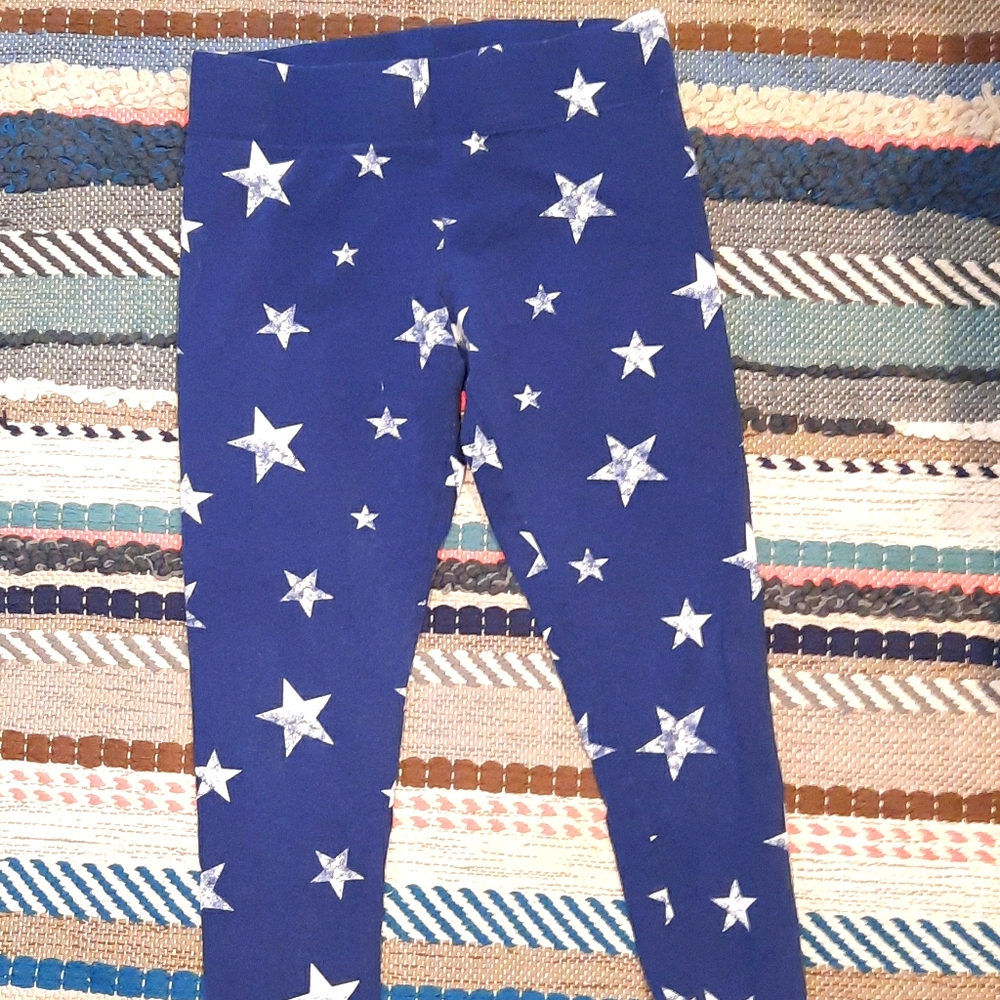Cotton star leggings